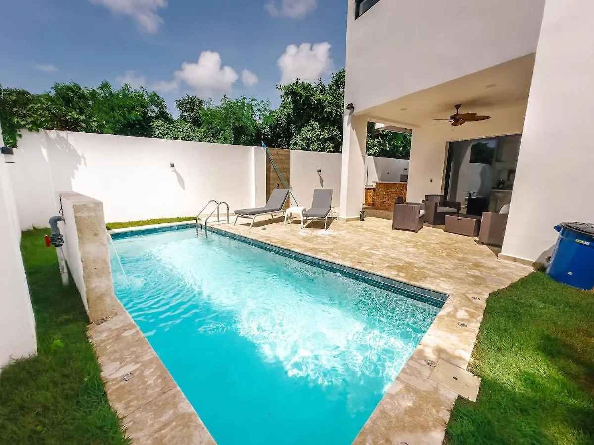 Stunning Brand New Villa In Downtown Punta Cana